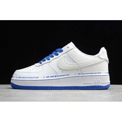 Nike Air Force 1 Beyaz / Mavi Kaykay Ayakkabı Türkiye - YKF6UCNJ